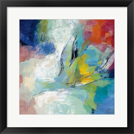 Framed Vibrant Rainbow Print