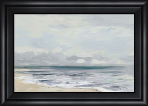 Framed Stormy Morning Print