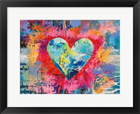 Framed Passionate Love Print