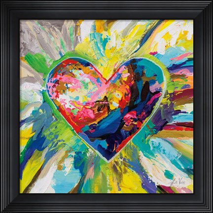 Framed Blooming Love Too Print