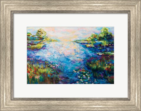 Framed Monet Day Print