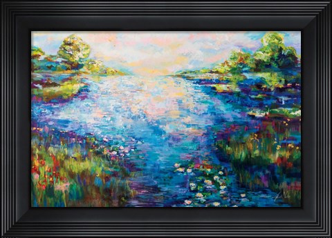 Framed Monet Day Print