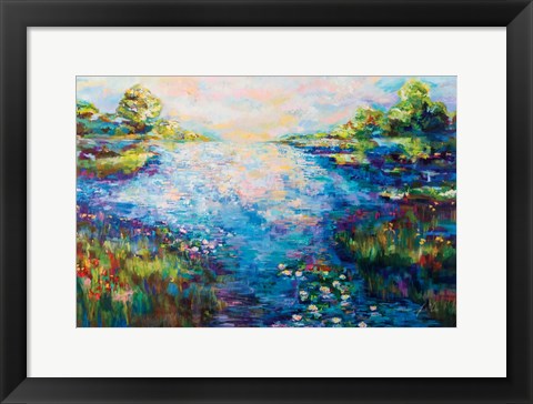 Framed Monet Day Print