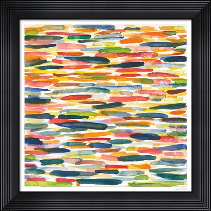 Framed Colorful Patterns X Print