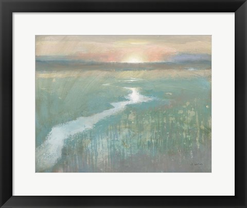 Framed Evening Stream Print