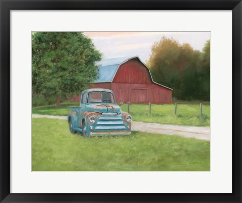 Framed Vintage Truck Print