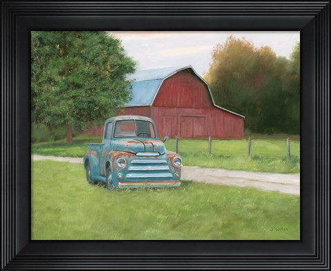 Framed Vintage Truck Print