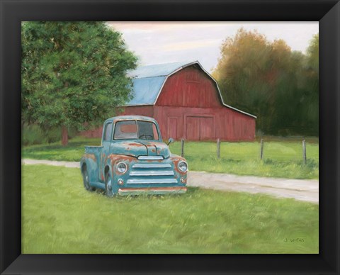 Framed Vintage Truck Print