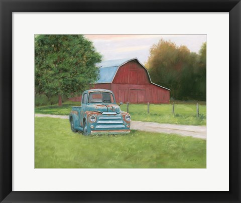 Framed Vintage Truck Print