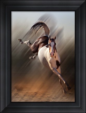 Framed Kickin&#39; Up Print