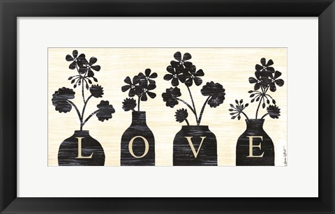 Framed Love Print