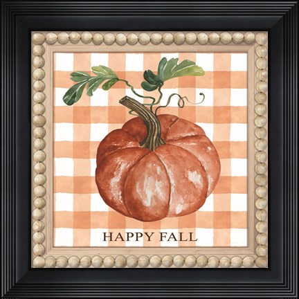 Framed Happy Fall Print