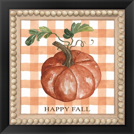 Framed Happy Fall Print