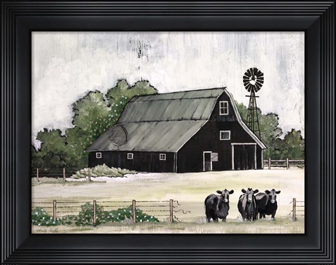 Framed Stay or Go Print
