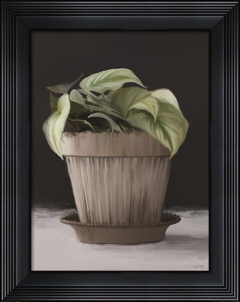 Framed Farmhouse Philodendron Print