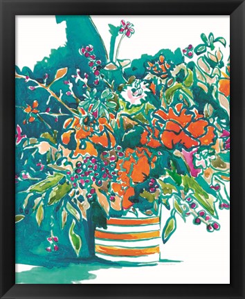 Framed Bright Hues of Summer Print