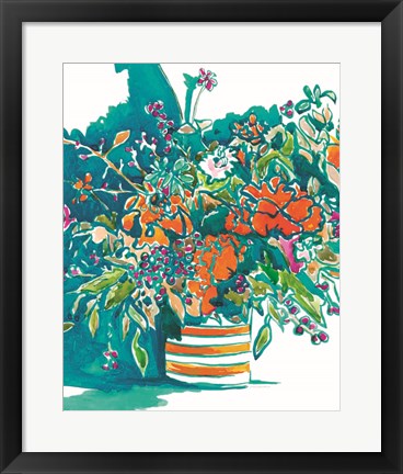 Framed Bright Hues of Summer Print