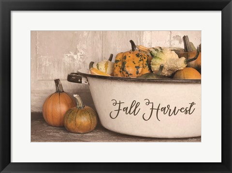 Framed Fall Harvest Print