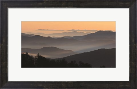 Framed Clingman&#39;s at Daybreak Print