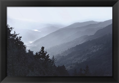 Framed Newfound Gap View Print