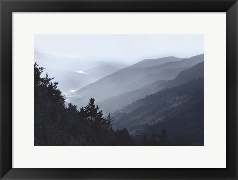 Framed Newfound Gap View Print