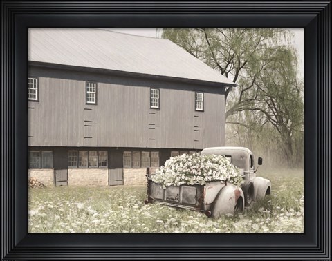 Framed Barn Daze Print