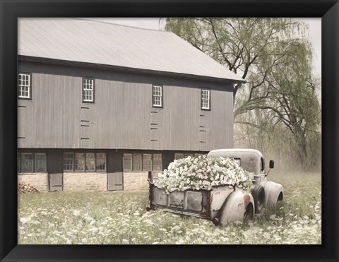 Framed Barn Daze Print