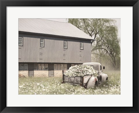 Framed Barn Daze Print