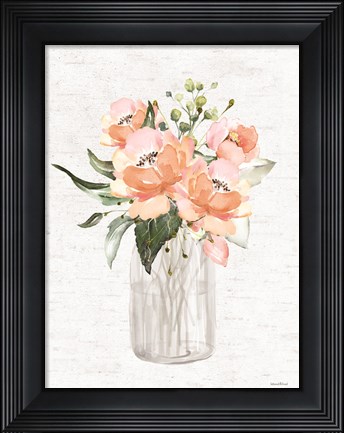 Framed Spring Floral I Print