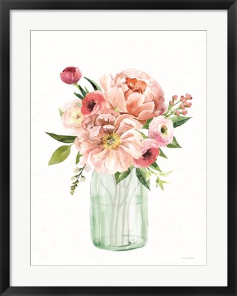 Framed Spring Floral II Print