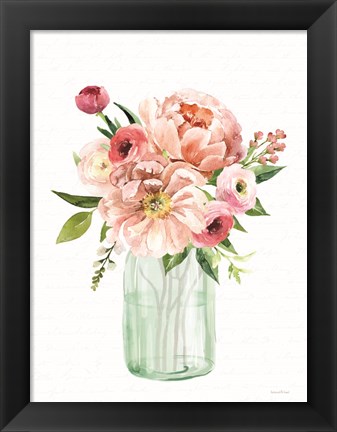 Framed Spring Floral II Print