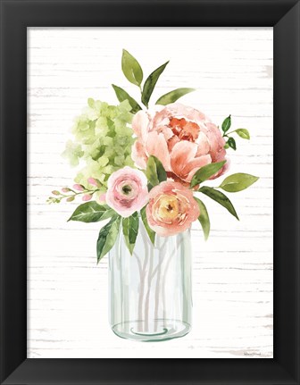 Framed Spring Floral III Print