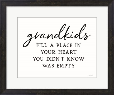 Framed Grandkids Print