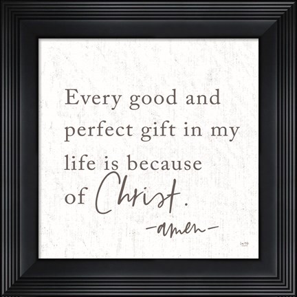 Framed Gift from God Print
