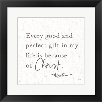 Framed Gift from God Print