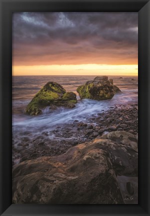 Framed Rock Solid Print