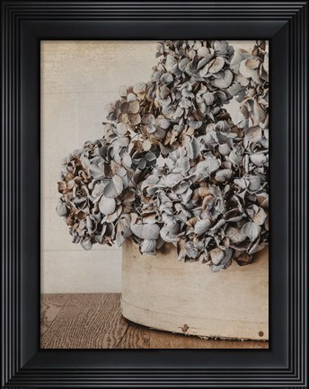 Framed Rustic Hydrangea Print