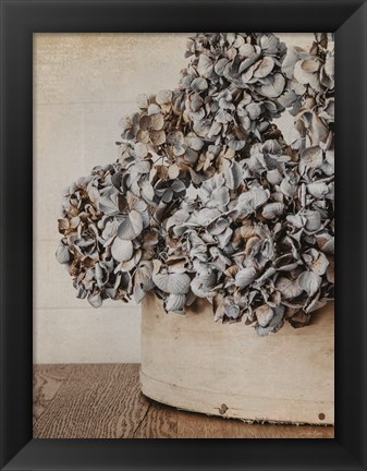 Framed Rustic Hydrangea Print