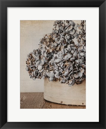 Framed Rustic Hydrangea Print