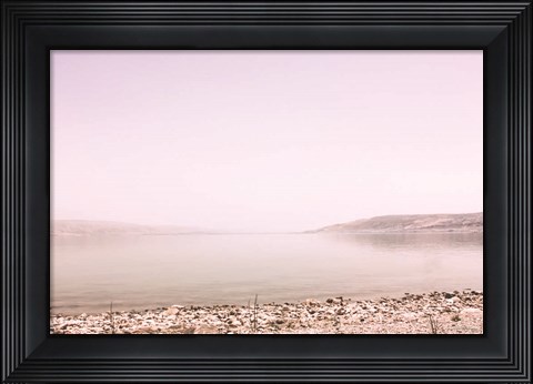 Framed Pastel Sea I Print