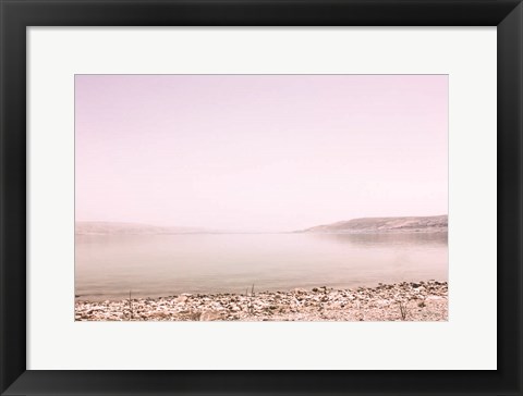 Framed Pastel Sea I Print