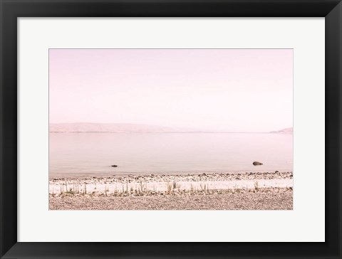 Framed Pastel Sea II Print