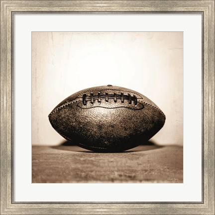 Framed Vintage Football Print