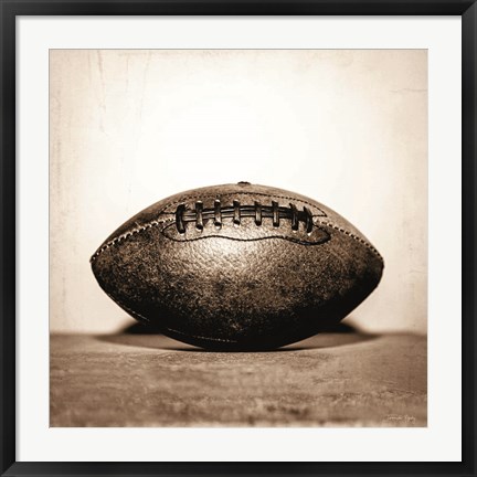 Framed Vintage Football Print