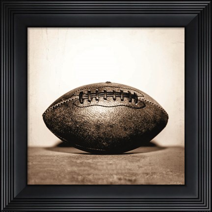 Framed Vintage Football Print