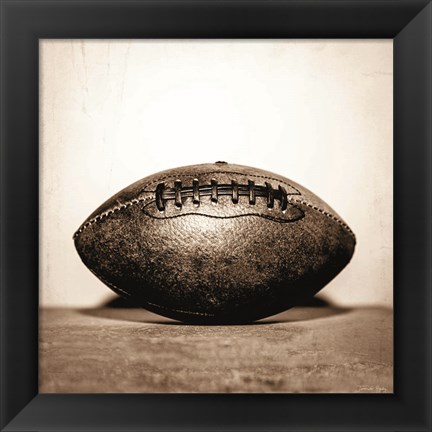 Framed Vintage Football Print