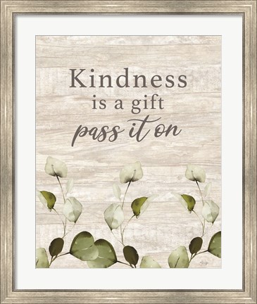 Framed Kindness Gift Print