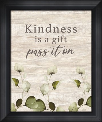 Framed Kindness Gift Print
