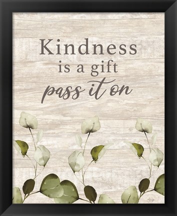 Framed Kindness Gift Print