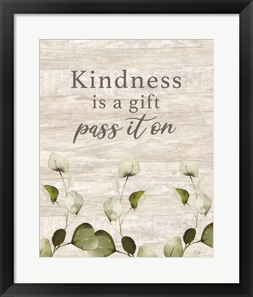 Framed Kindness Gift Print